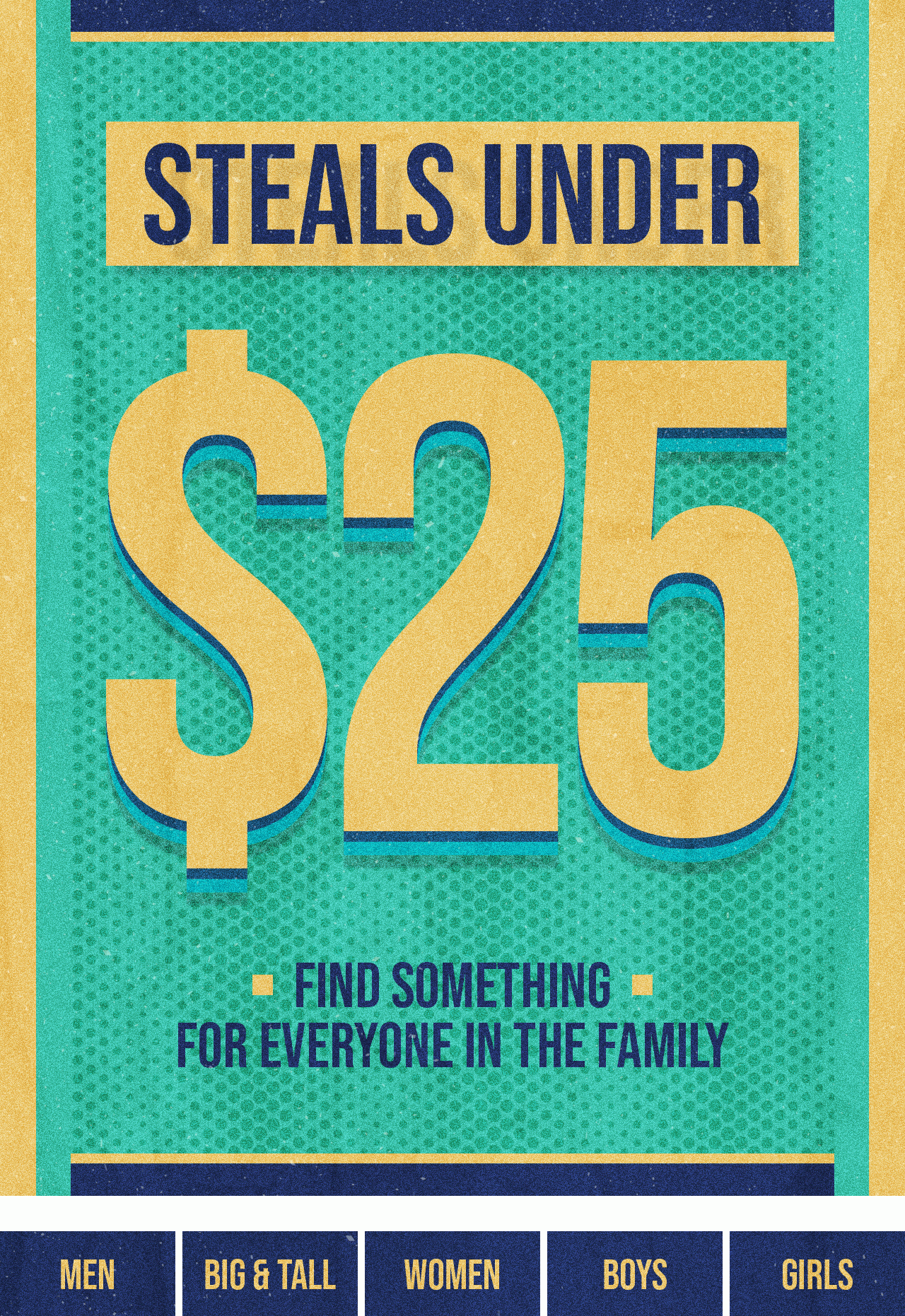 Steals Under $25