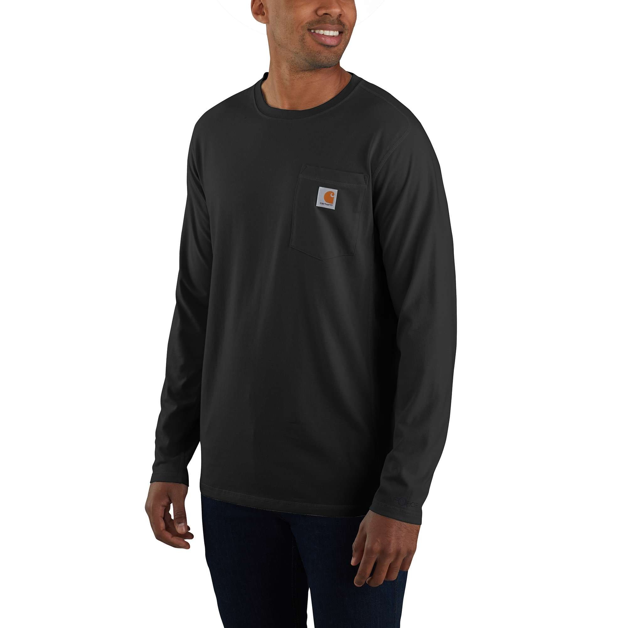 Carhartt Force® Relaxed Fit Midweight Long-Sleeve Pocket T-Shirt