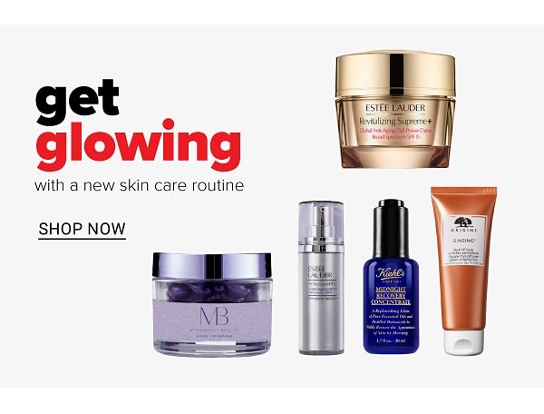 Get Glowing with a new Skin Care Routine - Shop Now