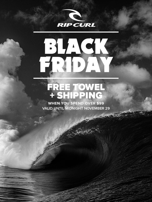 Black Friday - Free Towel + Shipping