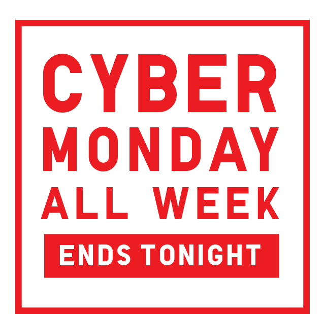 HERO - CYBER MONDAY ALL WEEK ENDs TONIGHT