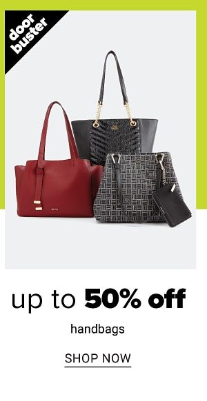 Up to 50% off Handbags - Shop Now