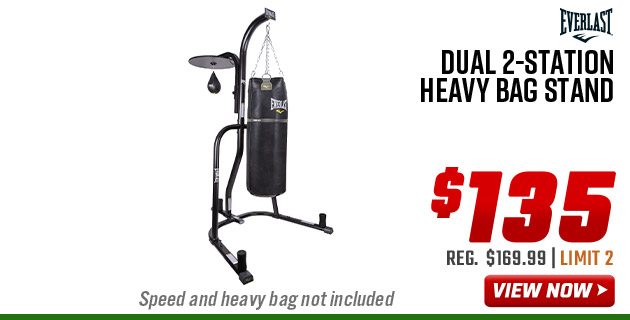 Everlast Dual 2-Station Heavy Bag Stand