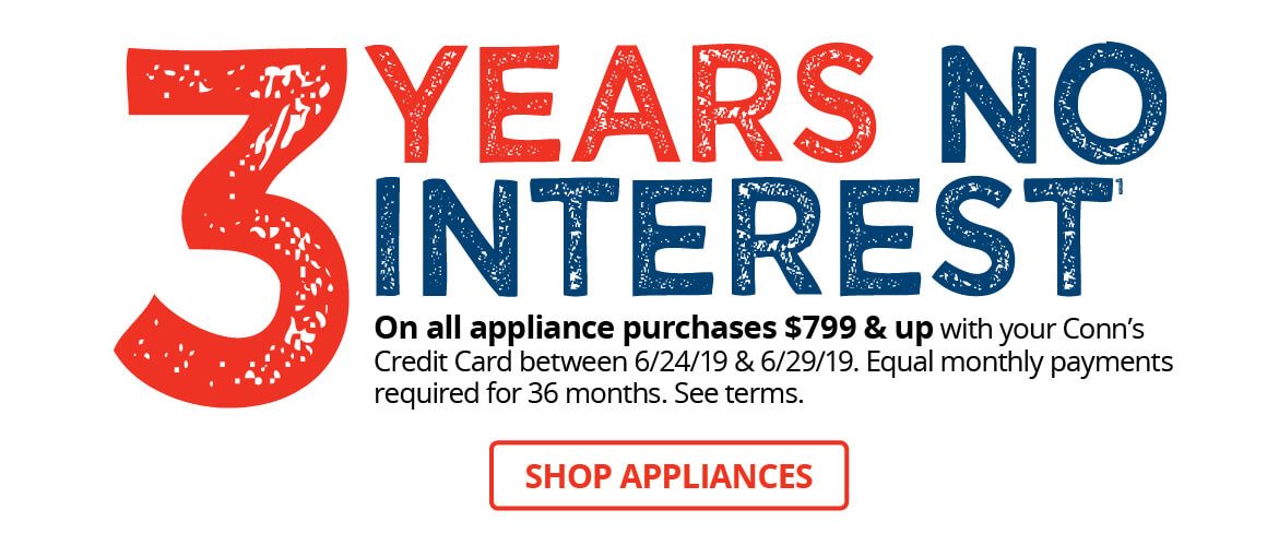 3 Years No Interest