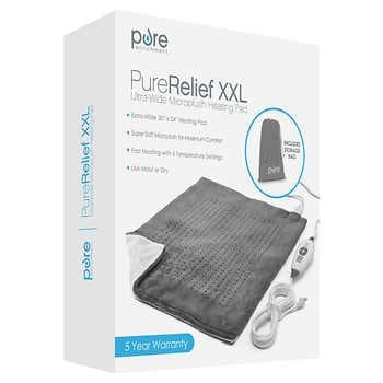 Pure Enrichment XXL Ultra-Wide Microplush Heating Pad