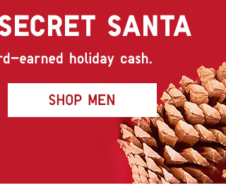 BE YOUR OWN SECRET SANTA - SHOP MEN