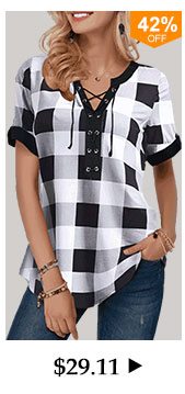 Button Up Crinkle Chest Navy Blue T Shirt