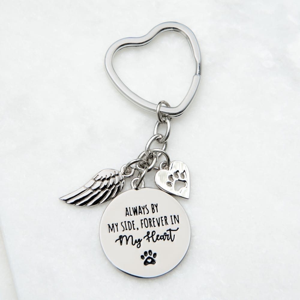 Image of Always By My Side, Forever In My Heart Keychain & Purse Accessory