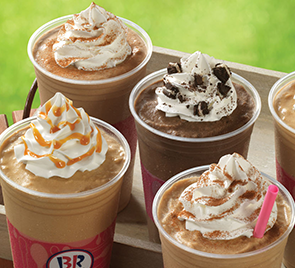 Stop in and enjoy a small Cappuccino Blast customized with your favorite flavor for only $2.99 all month long! 