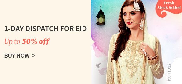 Eid ul Zuha Collection with 1-day dispatch facility. Shop!