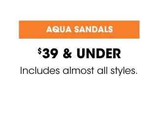 AQUA SANDALS