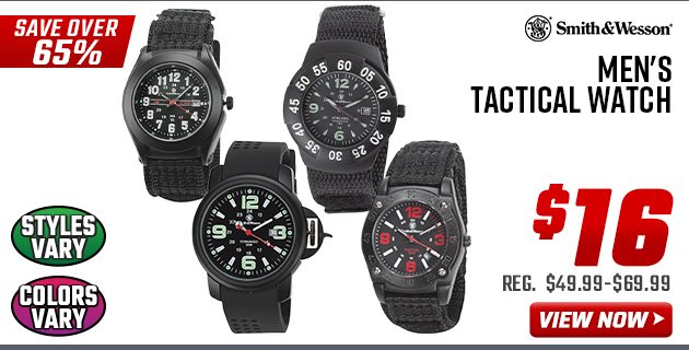 Smith & Wesson Men's Tactical Watch