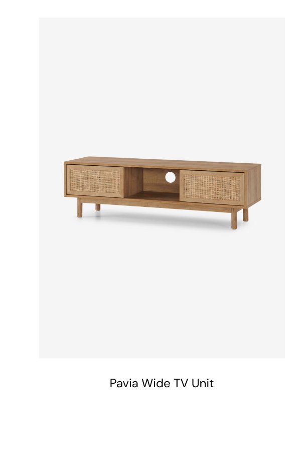 Pavia Wide TV Unit