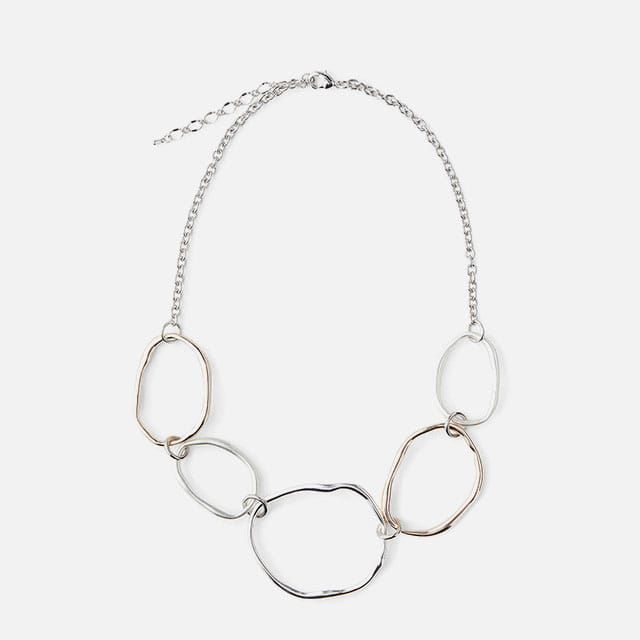 John Lewis & Partners Brushed Organic Necklace