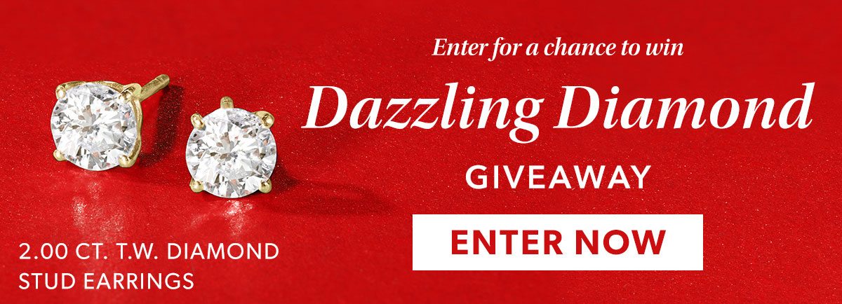 Dazzling Diamond Giveaway. Enter Now