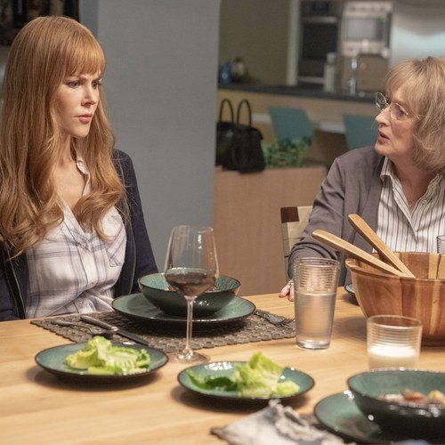 Nicole Kidman and Meryl Streep in Big Little Lies.