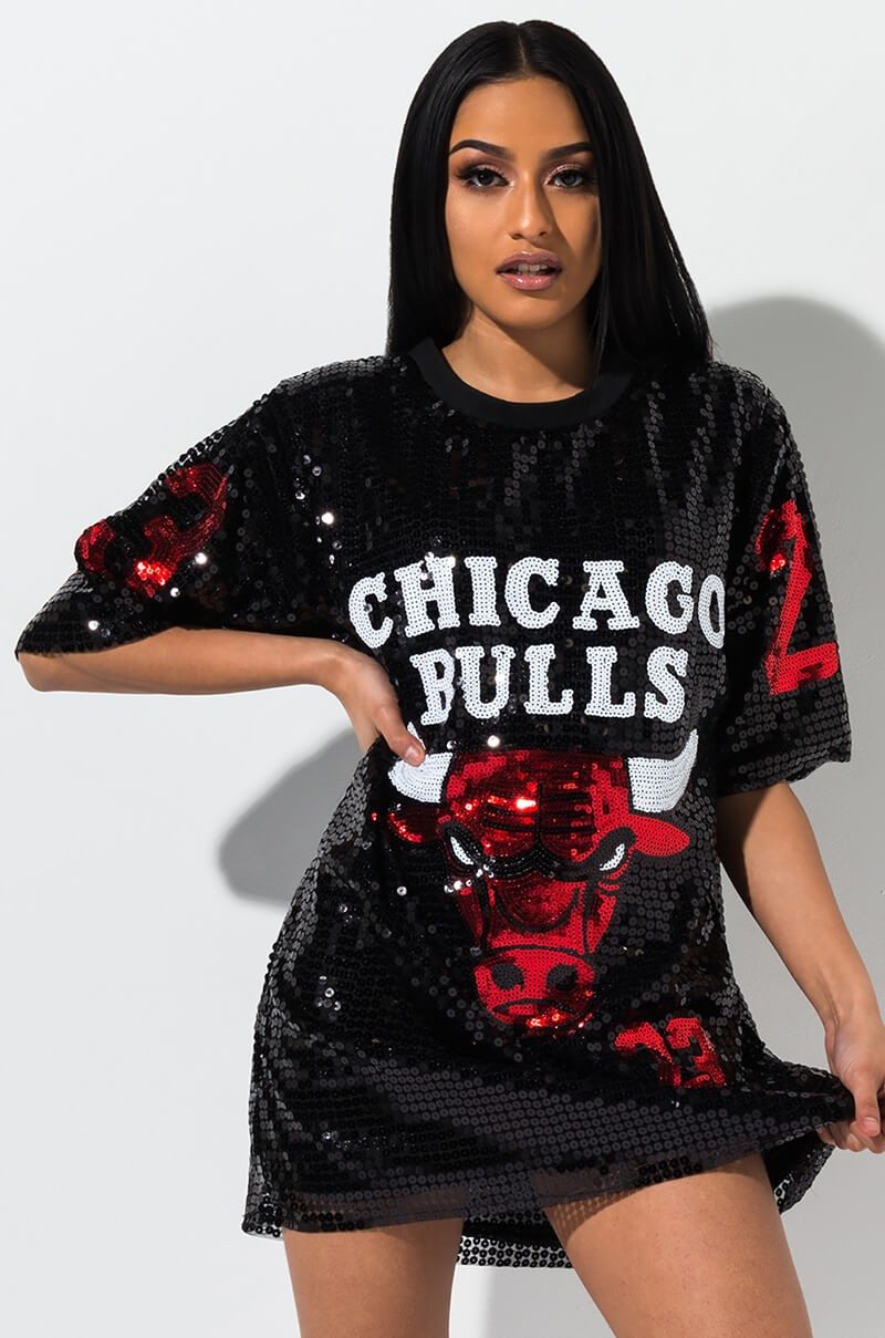 jammin-out-chicago-bulls-sequin-jersey-dress