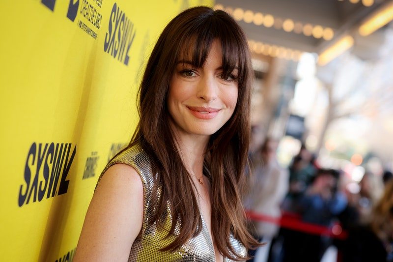 Anne Hathaway attends the premiere of %22WeCrashed%22 during the 2022 SXSW Conference and Festivals at The Paramount Theatre on March 12, 2022 in Austin, Texas