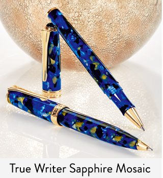 True Writer Classic Sapphire Mosaic Rollerball