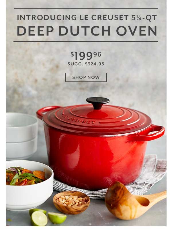 Le Creuset Deep Dutch Oven