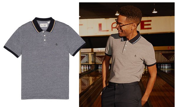 TIPPED BIRDSEYE POLO