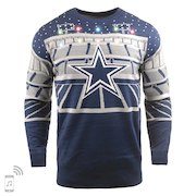 Men's Navy Dallas Cowboys Bluetooth Light Up Ugly Sweater