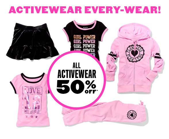 All Activewear 50% Off