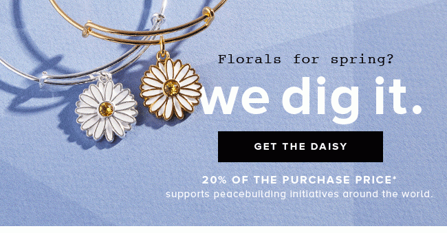 Shop the best-selling Daisy Charm Bangle just in time for spring.