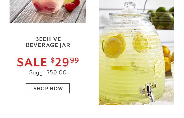 Beehive Beverage Jar