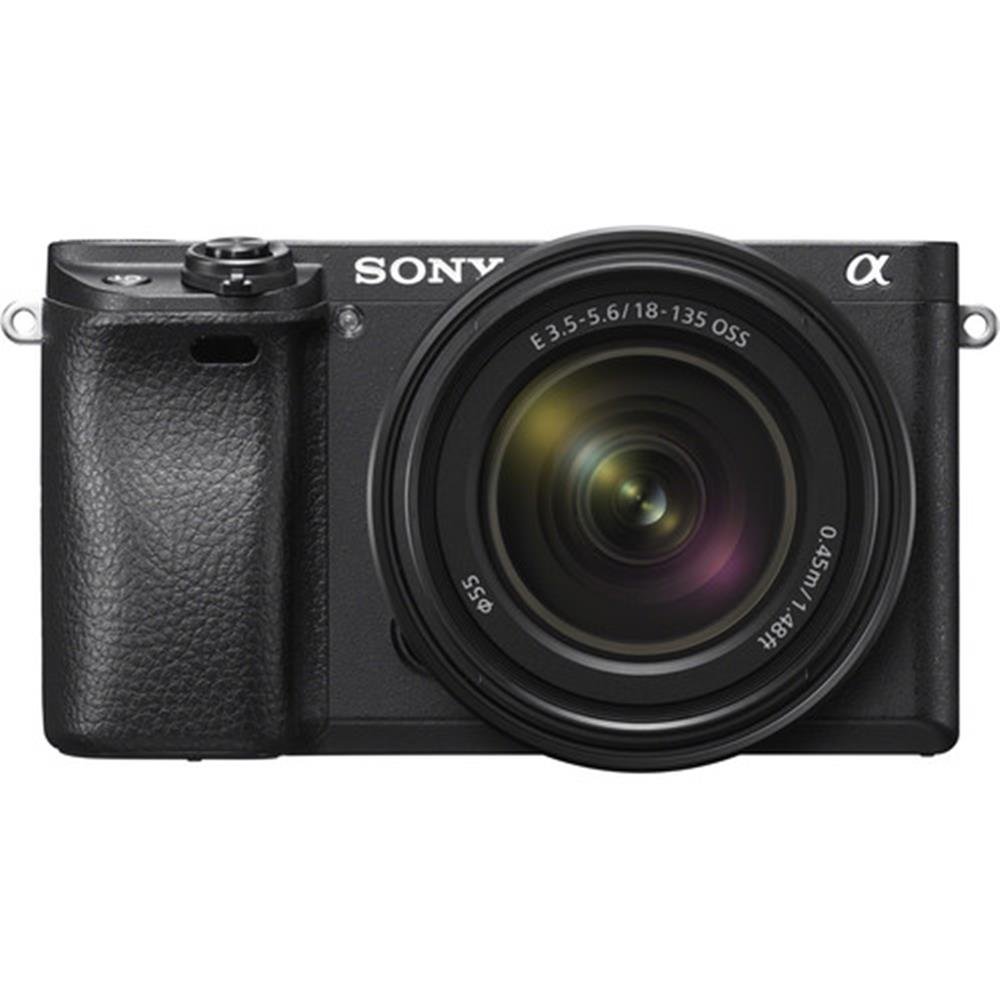 SONY ALPHA A6300 W/18-135MM LENS BLACK 