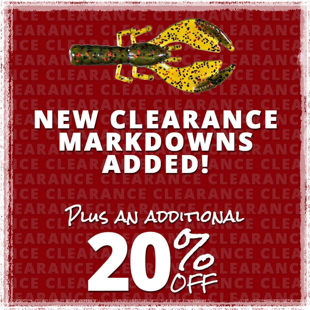 Save an additional 20% on Clearance markdowns!