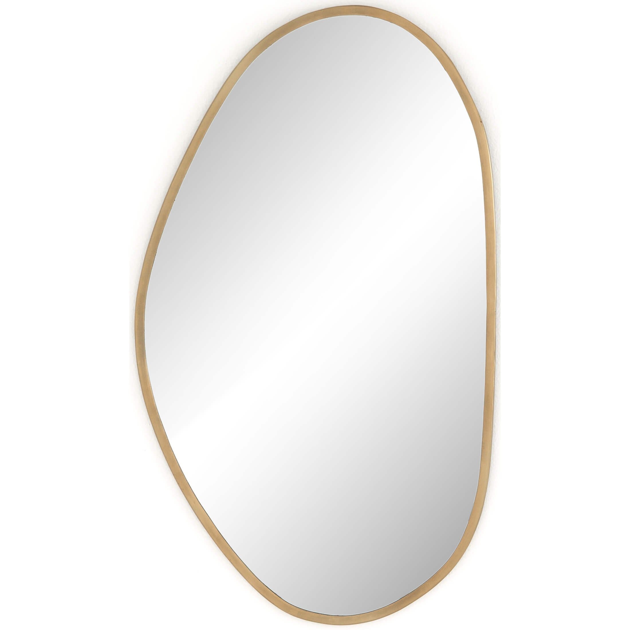 Image of Brinley Mirror, Antique Brass