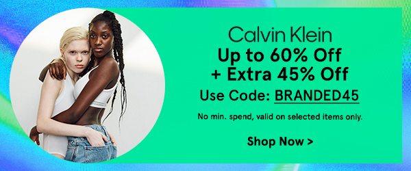 Calvin Klein Up to 60% Off + Extra 45% Off!
