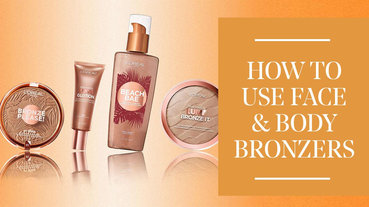 How to use face and body bronzers