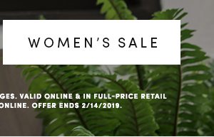 WOMEN'S SALE