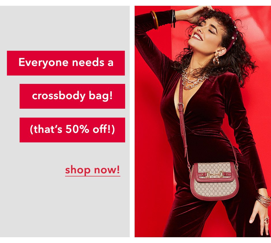 50% off Crossbody Bags