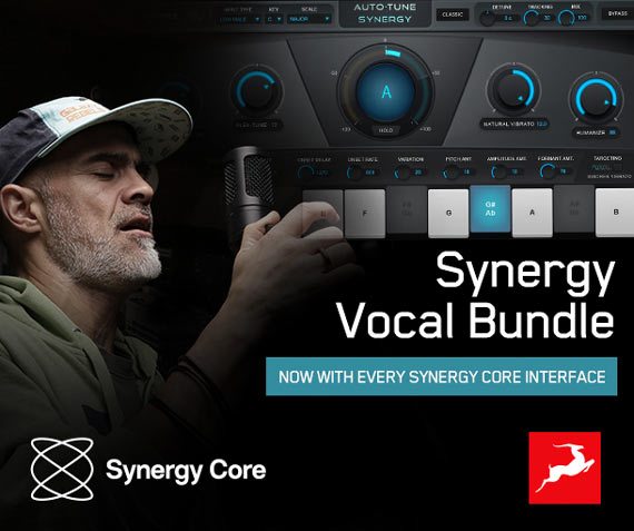 Get Auto-Tune Synergy and Vocal Bundle plug-ins for FREE! 