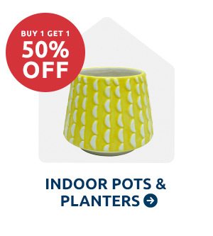Indoor Pots & Planters Shop Now