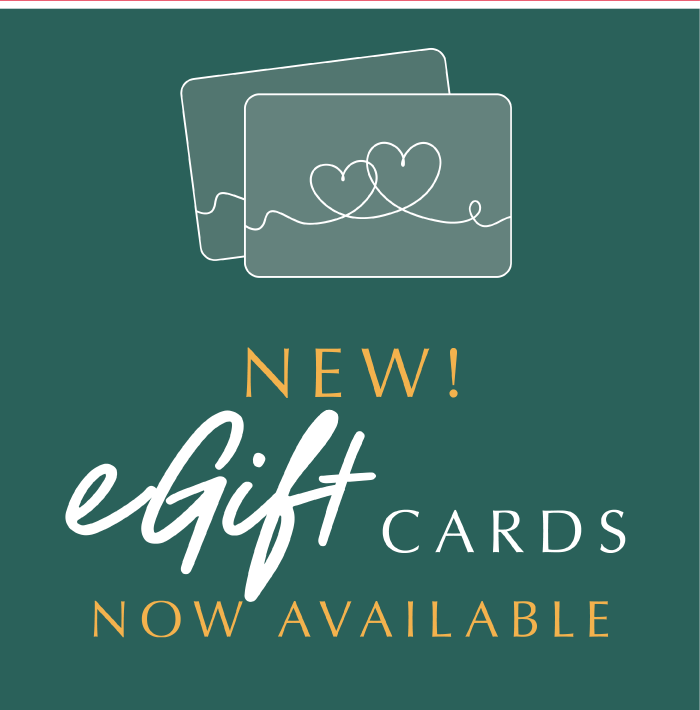 Gift cards - egift cards now available