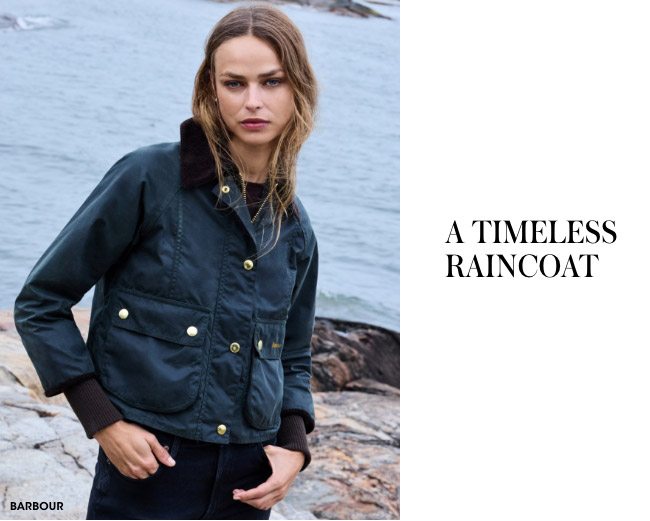 a timeless raincoat