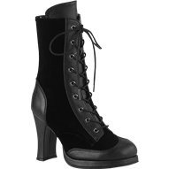 Womens Crypto High Heel Gothic Boots