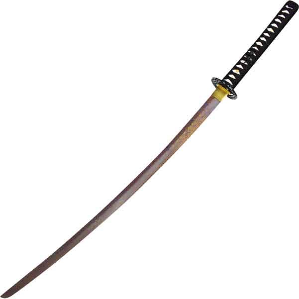 Image of Folded Steel Fire Blade Katana