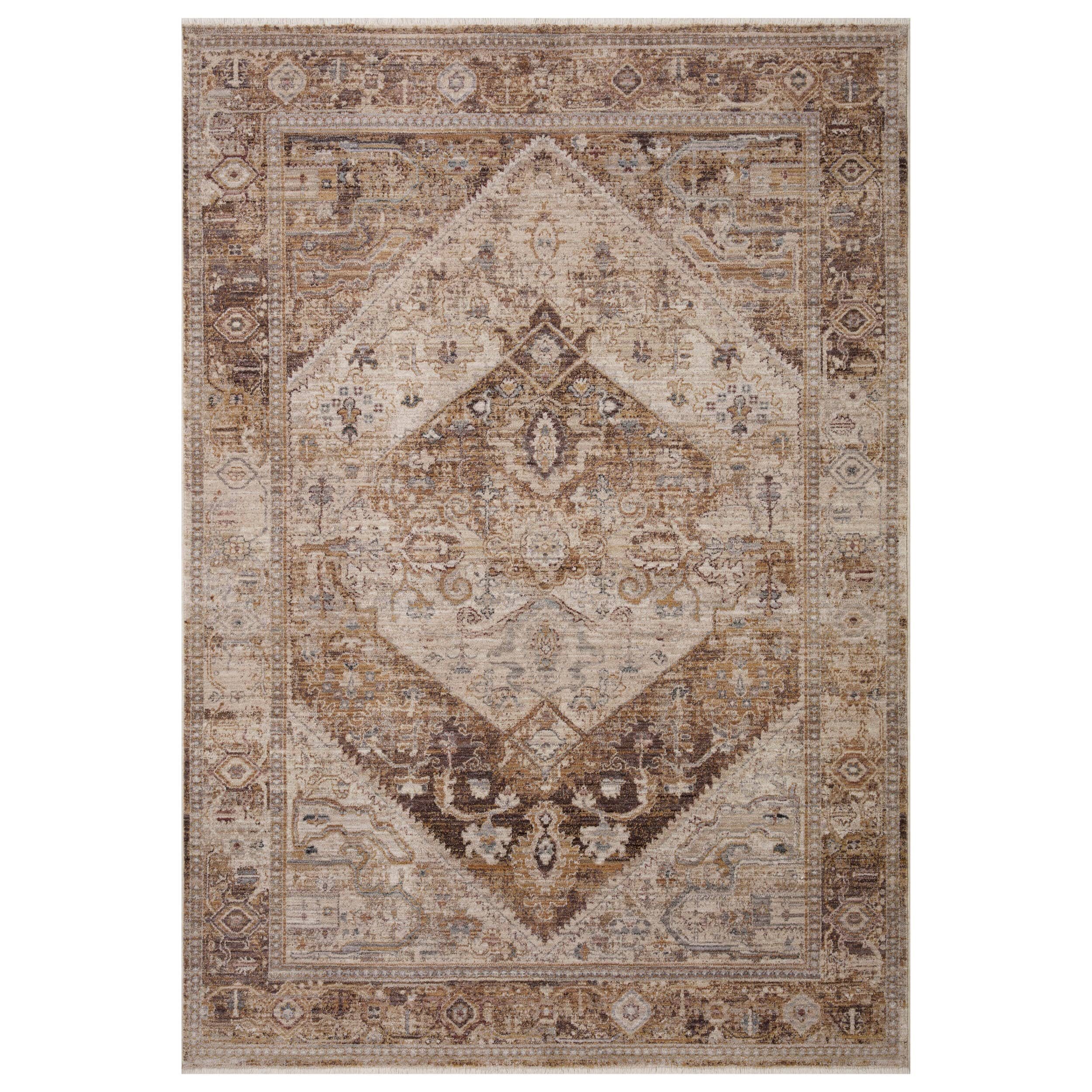 Image of Loloi Rug Lyra LYR-07, Natural/Mocha