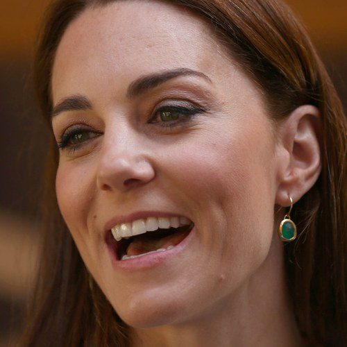 Catherine, Duchess of Cambridge visits her garden at the RHS Chelsea Flower Show