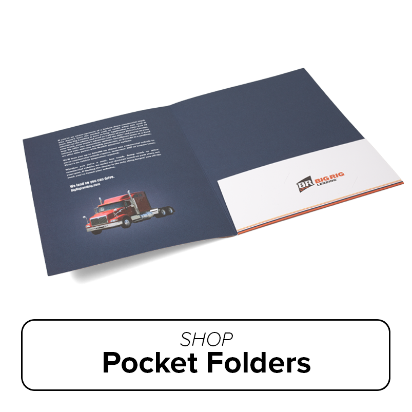 Get custom printed pocket folders for your business at Jakprints.