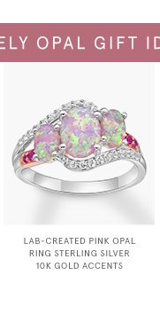 Lab-Created Opal Ring