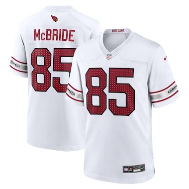 Men's Nike Trey McBride White Arizona Cardinals Game Jersey