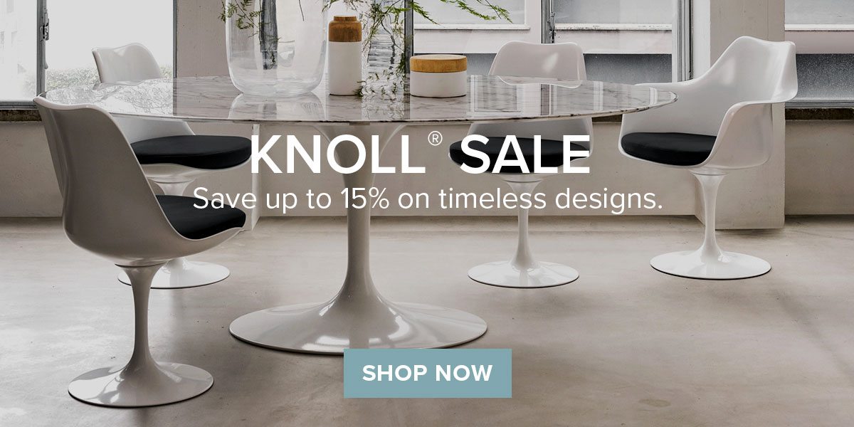 Knoll® Sale. Save up to 15%.