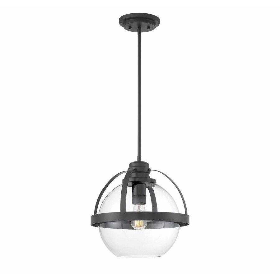 Willem Single Globe Glass Pendant