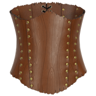 Woodland Tree Bark Corset